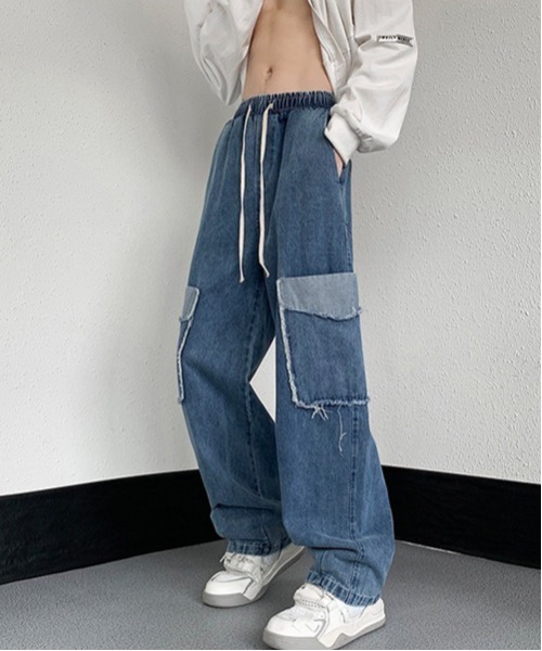 「ROOPTOKYO」 デニムパンツ L ブラック メンズ_画像9