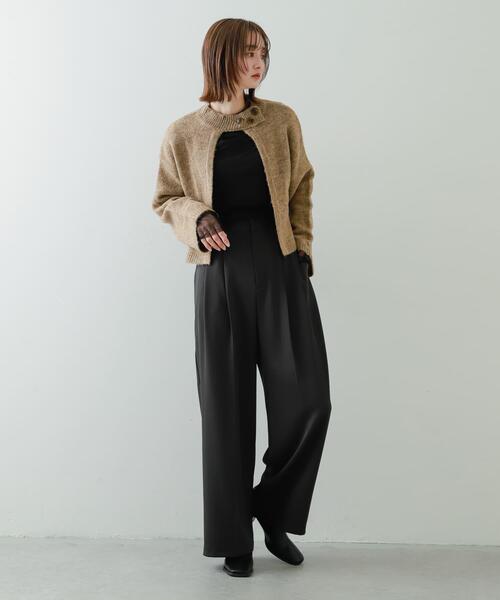「SENSE OF PLACE by URBAN RESEARCH」 ニットカーディガン ONE ベージュ レディース_画像4