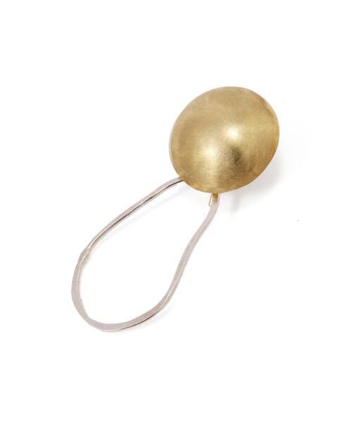 イヤリング SILVER AND PLATED GOLD レディースの画像