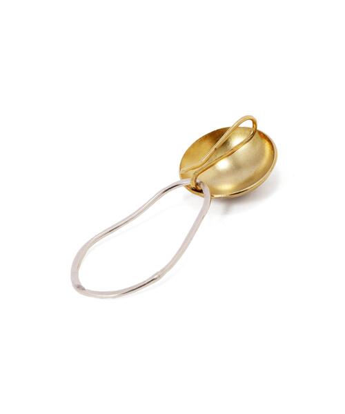 イヤリング SILVER AND PLATED GOLD レディースの画像