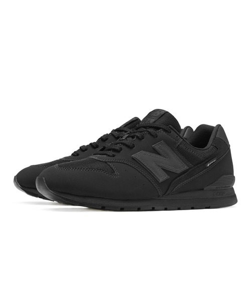 「New Balance」 ローカットスニーカー 26.5cm ブラック メンズ_画像4