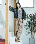 tシャツ 半袖 サラットドロストワイドTシャツ...の詳細画像4