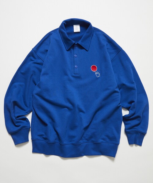 「FREAK'S STORE」 スウェットカットソー SMALL ブルー メンズ_画像8