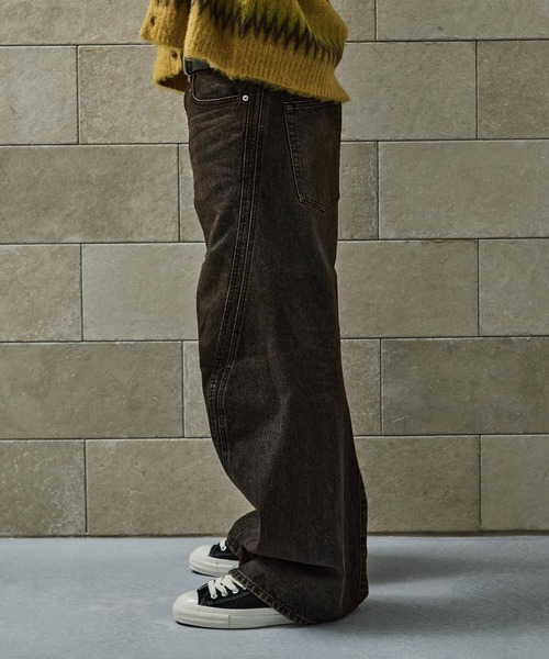 NVRFRGT（ネヴァーフォーゲット） ジーンズ 3D TWISTED WIDE LEG JEANS