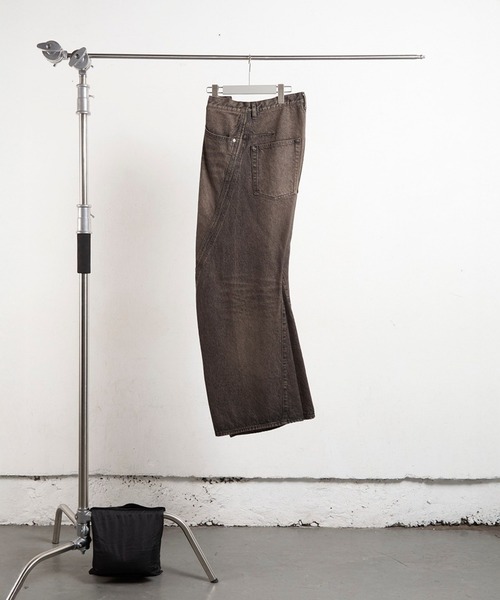 NVRFRGT（ネヴァーフォーゲット） ジーンズ 3D TWISTED WIDE LEG JEANS