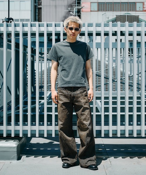 NVRFRGT（ネヴァーフォーゲット） ジーンズ 3D TWISTED WIDE LEG JEANS