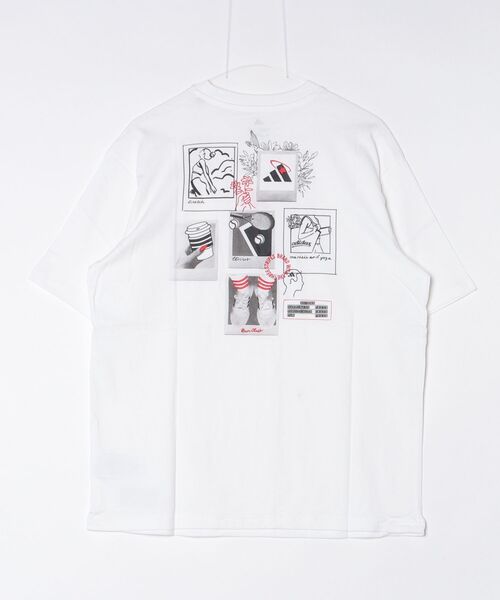 adidas（アディダス） adidas tシャツ 半袖 ミニ刺しゅう オーバー