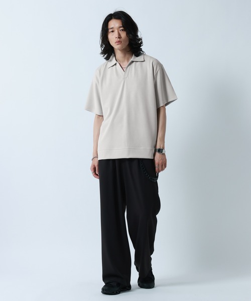 RAGEBLUE（レイジブルー） ポロシャツ 半袖 「LUXURY+EASY」DRAPE