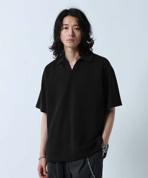 レイバ　ポロシャツ2着 RAGEBLUE（レイジブルー） ポロシャツ 半袖 「LUXURY+EASY」DRAPE