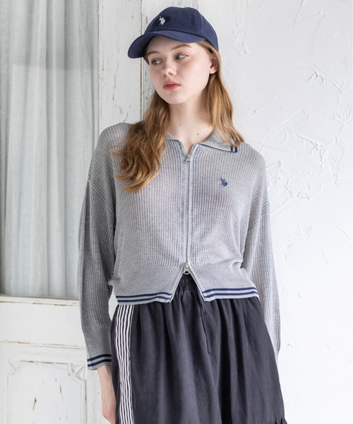 U.S. POLO ASSN.（ユーエスポロアッスン） カーディガン 「U.S. POLO 