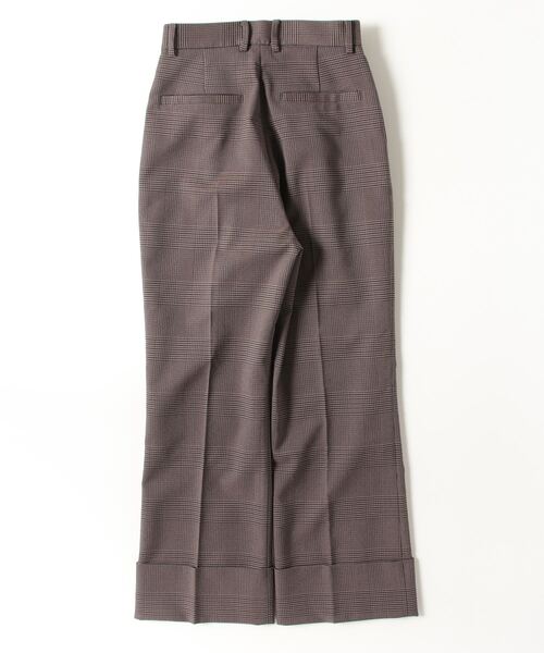 「BEAMS BOY」 スラックス 1 ブラウン レディース_画像2