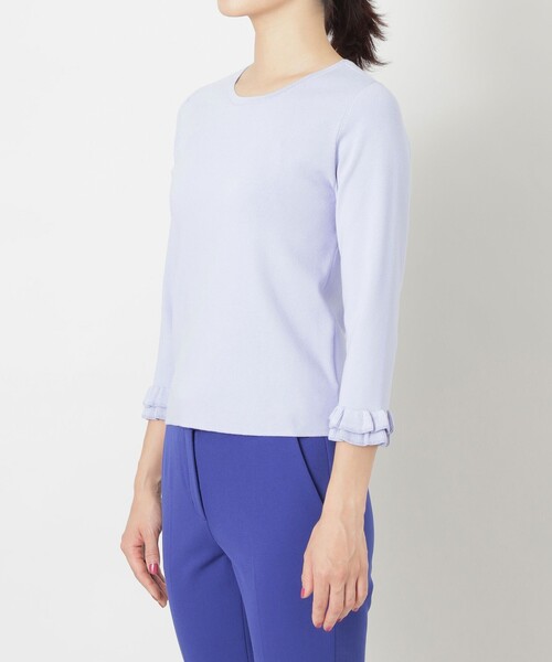 「TO BE CHIC」 7分袖ニット 42 ピンク系その他2 レディース_画像7