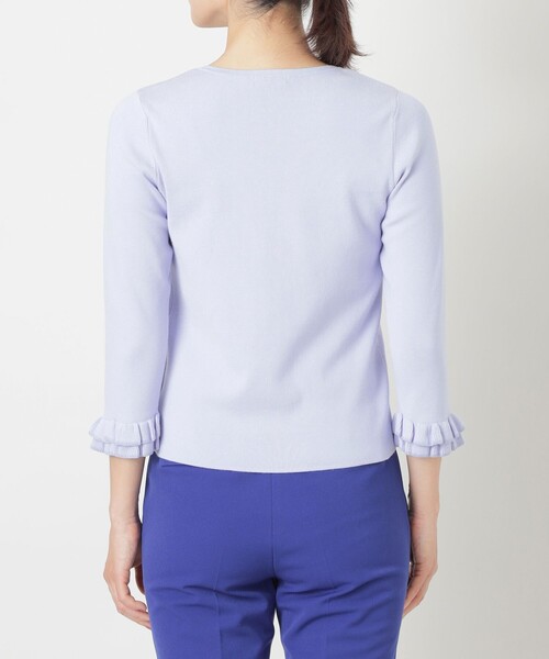 「TO BE CHIC」 7分袖ニット 42 ピンク系その他2 レディース_画像8