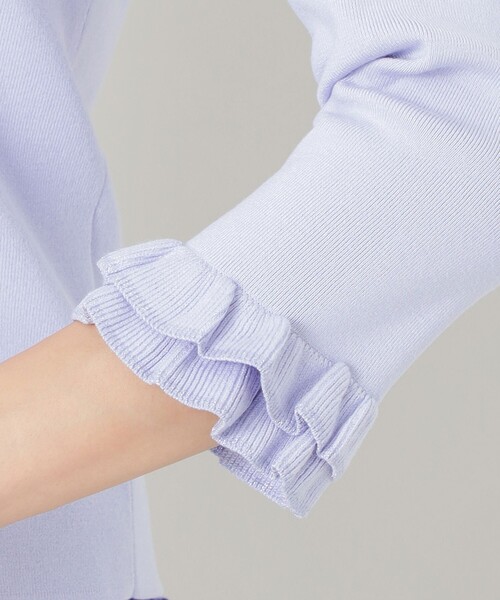 「TO BE CHIC」 7分袖ニット 42 ピンク系その他2 レディース_画像9