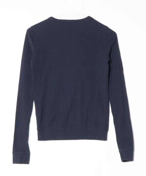 「PETIT BATEAU」 カーディガン XX-SMALL ネイビー レディース_画像2