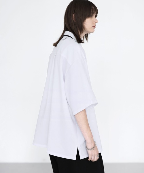 「SOCCE」 半袖シャツ L サックスブルー メンズ_画像8