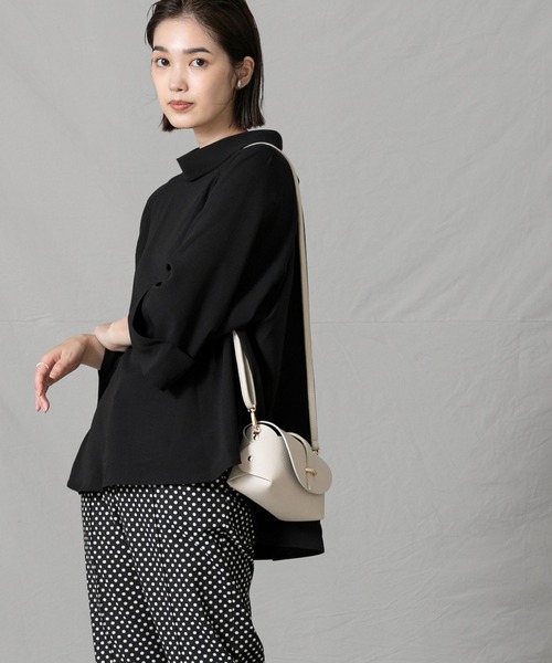 「Gready Brilliant」 「AuieF」半袖シャツ 38 ブラック レディース_画像9
