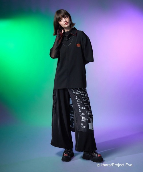 シャツ 半袖 「新世紀エヴァンゲリオン×HARE」ラインアートシャツ(HARE) メンズ レディース | HARE | 05