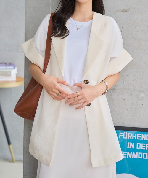 「KOBE LETTUCE」 テーラードジャケット M ブラック レディース_画像8