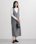 マタニティ 「マタニティ」ビエラジャンパースカ...の詳細画像1