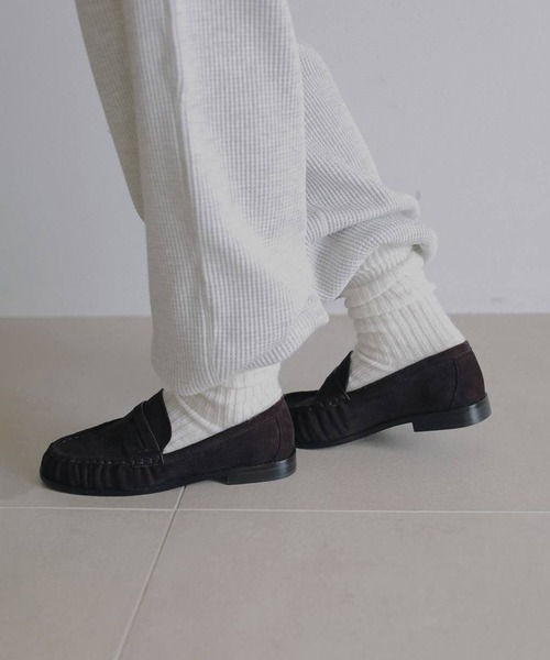 anuke（アンヌーク） ローファー 「anuke/アンヌーク」Gather Loafers