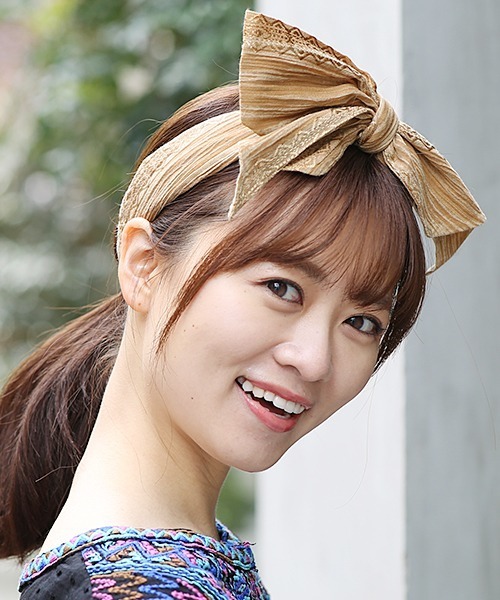 *ドルチェ&ガッバーナ*ラメブークレ ヘアバンド チチカカ ヘアバンド ドビークレープxレース ヘアバンド