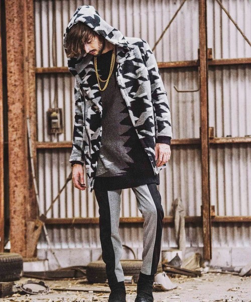 NO ID.（ノーアイディー） モッズコート コート 「NO ID.」Fly-Front