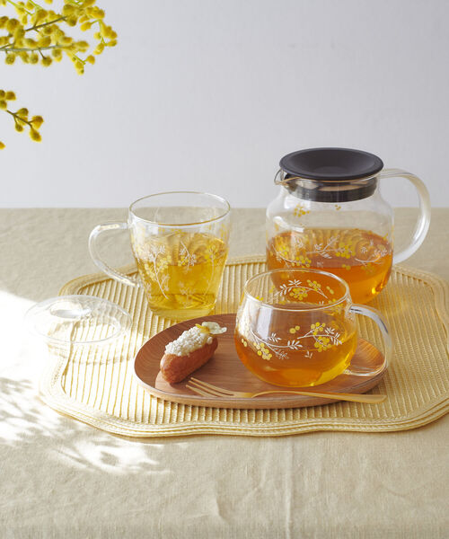 Afternoon Tea（アフタヌーンティー） タンブラー ミモザ茶漉し付き