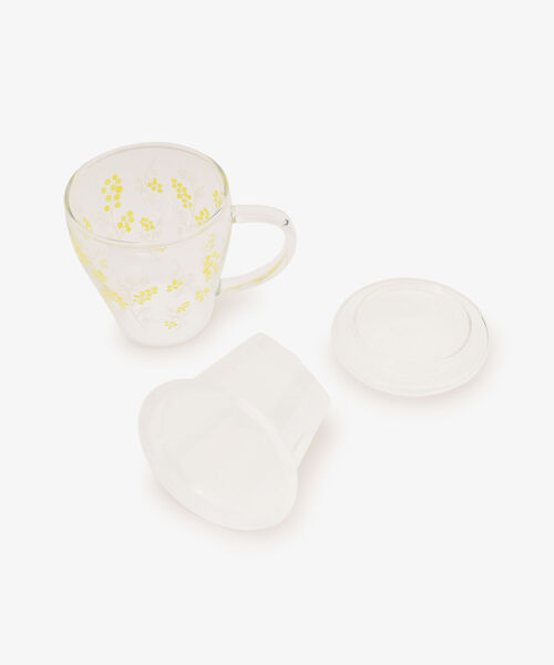 Afternoon Tea（アフタヌーンティー） タンブラー ミモザ茶漉し付き