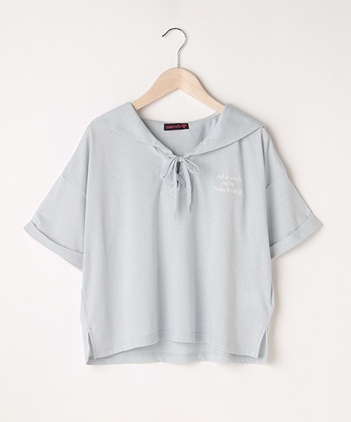 tシャツ Tシャツ セーラーカラー半袖Tシャツ|ZOZOTOWN |10