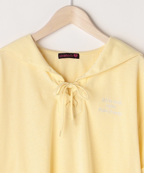 tシャツ Tシャツ セーラーカラー半袖Tシャツ|ZOZOTOWN |02