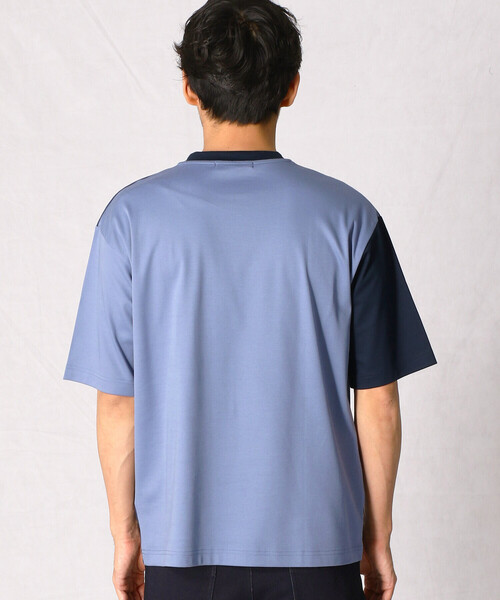 COMME CA MEN（コムサメン） tシャツ カラーパネルT メンズ : ZOZOTOWN 