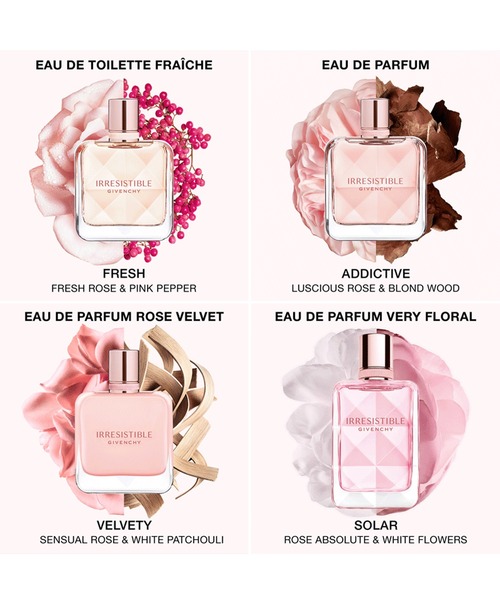 GIVENCHY BEAUTY 香水 イレジスティブル オーデパルファム ローズ