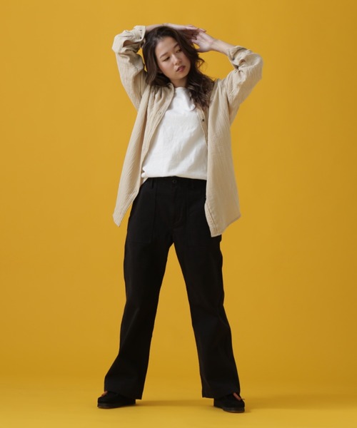 AVIREX パンツ BAKER SEMI STRAIGHT PANTS/ ベイカーセミストレート 