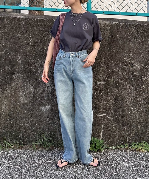 新品未使用　エンブロイダリーロゴTシャツ　PNK エンブロイダリーロゴTEE|allureville OFFICIAL SITE / ONLINE