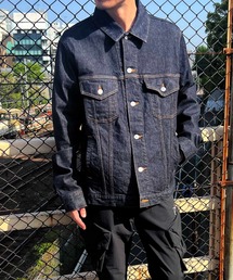 roar デニムジャケット roar guns デニムジャケット gジャン DENIM JKT BACK CRY メンズ
