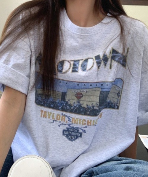 IENA tシャツ ATON/エイトン 別注 SUVIN FRAISE ショート