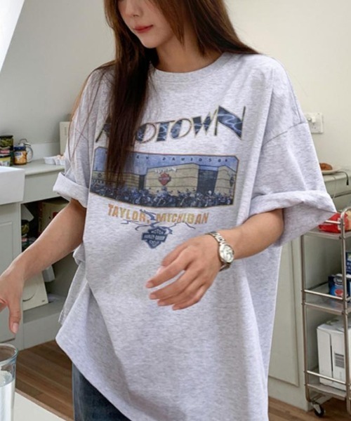 ALO けだるさプリントゆったり半袖Tシャツ 2点セット U.S. POLO ASSN. tシャツ US.POLO ASSN./ユーエスポロアッスン