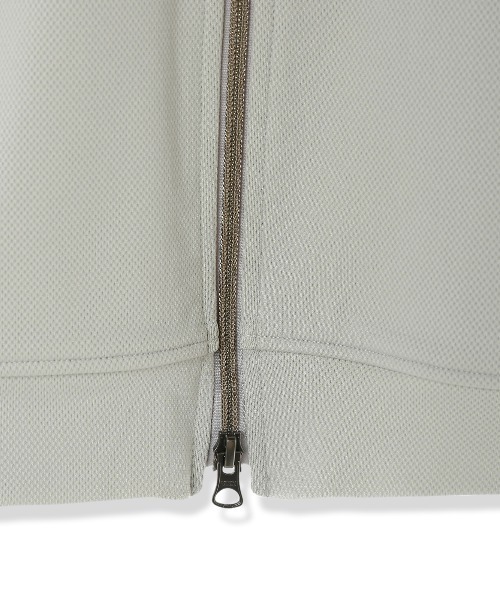 フェリージゴルフパーカーパイル生地ジャケット ホワイト