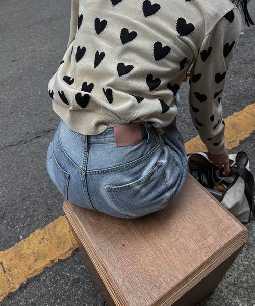 デニムパンツ M~XL ウォッシュド ハーフ ストリート SPINNS ジーンズ デニム デニムパンツ ウォッシュドデニムハーフ