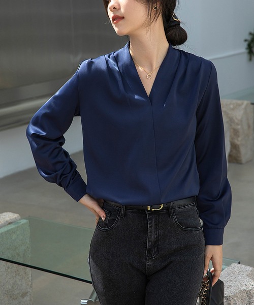 MAISON DE THERESE（メゾン ド テレーズ） ブラウス シャツ フレンチ