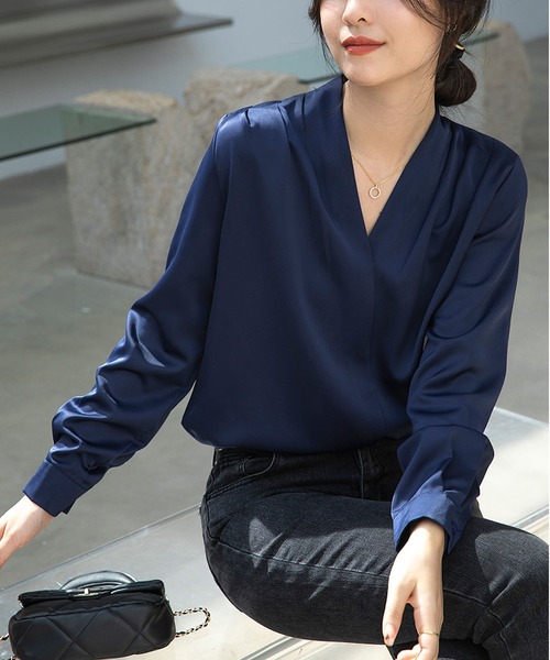 MAISON DE THERESE（メゾン ド テレーズ） ブラウス シャツ フレンチ