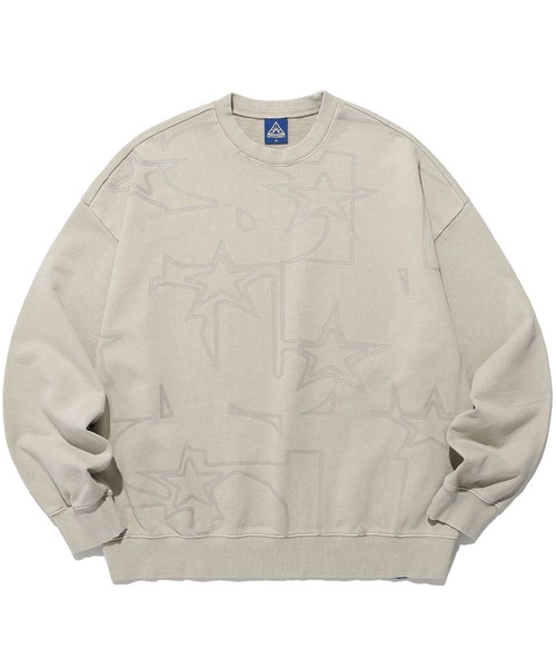 ISTKUNST トレーナー スウェット A'GEM/9 × .kom「ISTKUNST