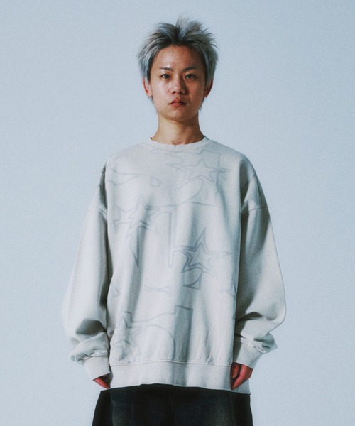 ISTKUNST トレーナー スウェット A'GEM/9 × .kom「ISTKUNST/イスト