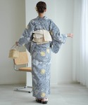 浴衣 手染め注染浴衣3点セット utatane...の詳細画像3
