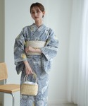 浴衣 手染め注染浴衣3点セット utatane...の詳細画像4