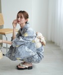 浴衣 手染め注染浴衣3点セット utatane...の詳細画像5