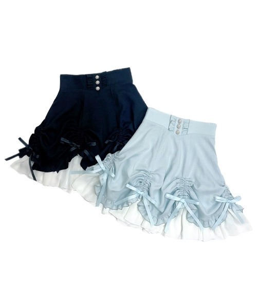 Secret Honey（シークレットハニー） スカート シャーリングリボン