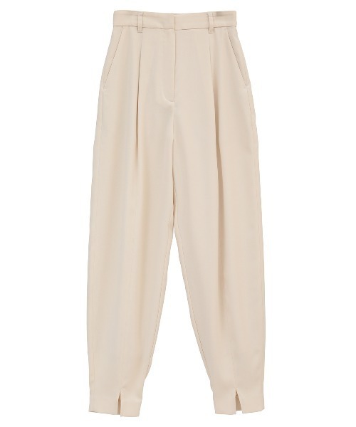 美品 【 CLANE /クラネ 】スリットヘムバルーンパンツ ブラック CLANE パンツ 「CLANE/クラネ」SLIT HEM BALLOON PANTS/スリット