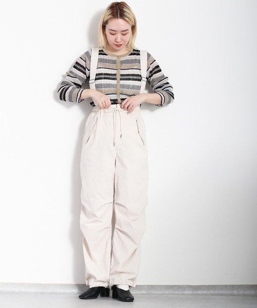 cepo（セポ） パンツ コンバットサスペンダーパンツ レディース